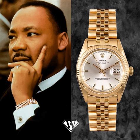 mlk rolex|marin luther king watch.